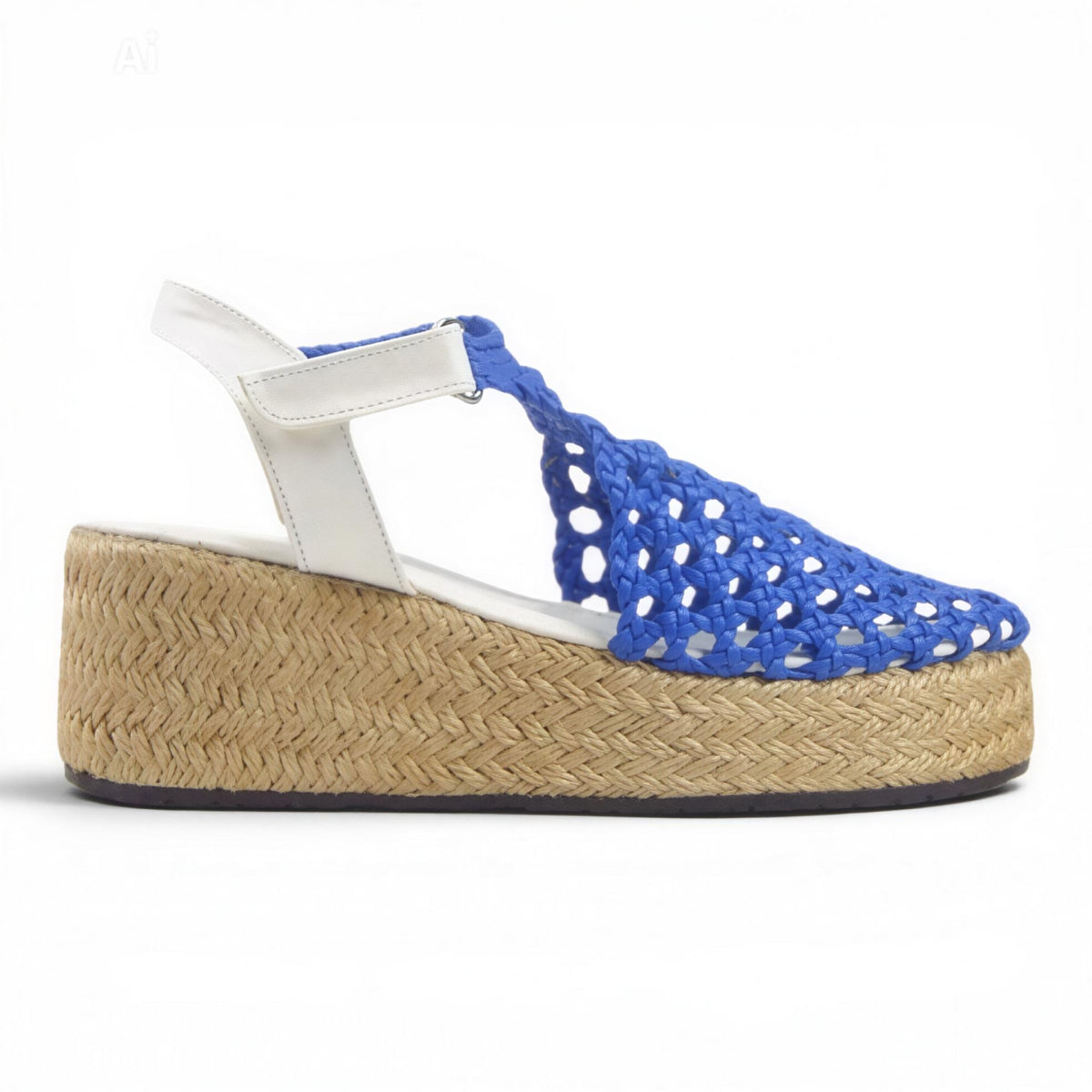 Braided Platform Sandals 6cm, photo 8 - Scarpe Handmade