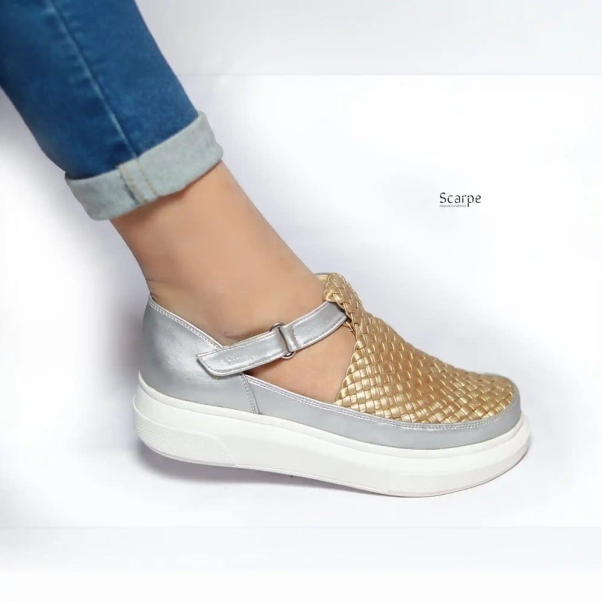 Handwoven Closed Sneakers-2 - Scarpe
