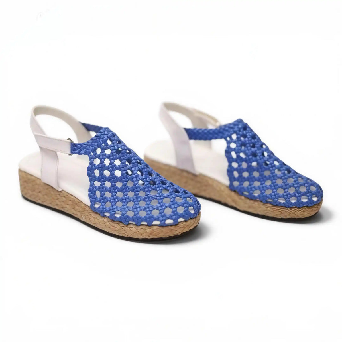 Handwoven Wedge Sandals R303 3cm - scarpehandmade