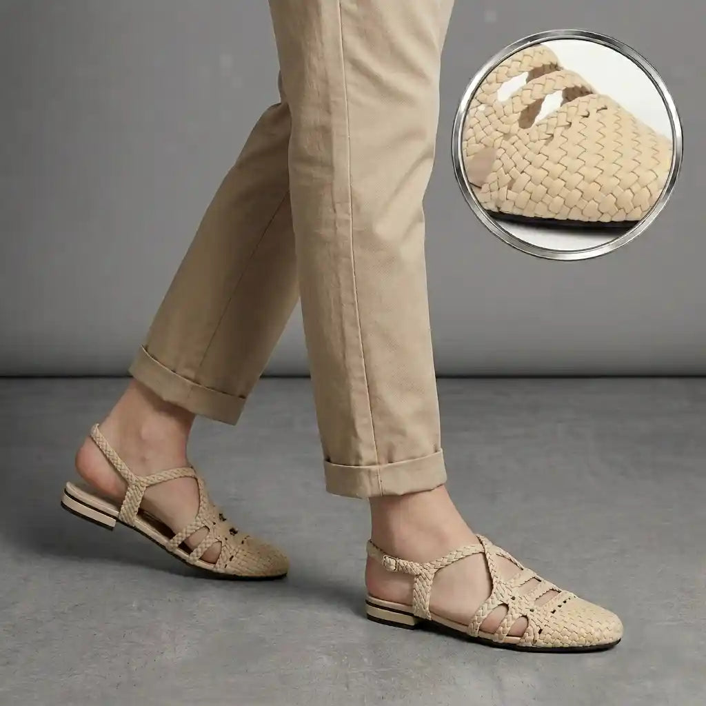 Beige Riviera Sandals 2cm R2218