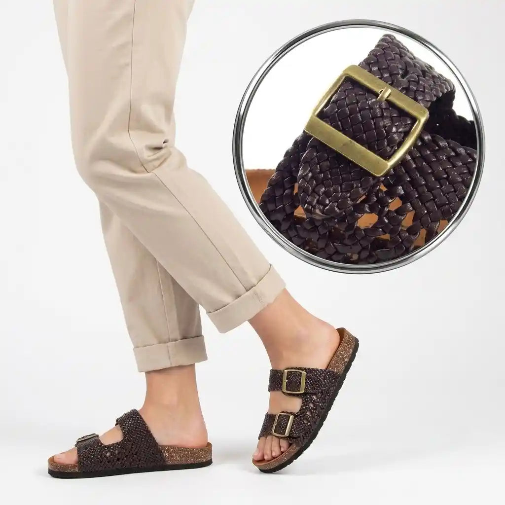 Brown Urban Step Clogs R2055