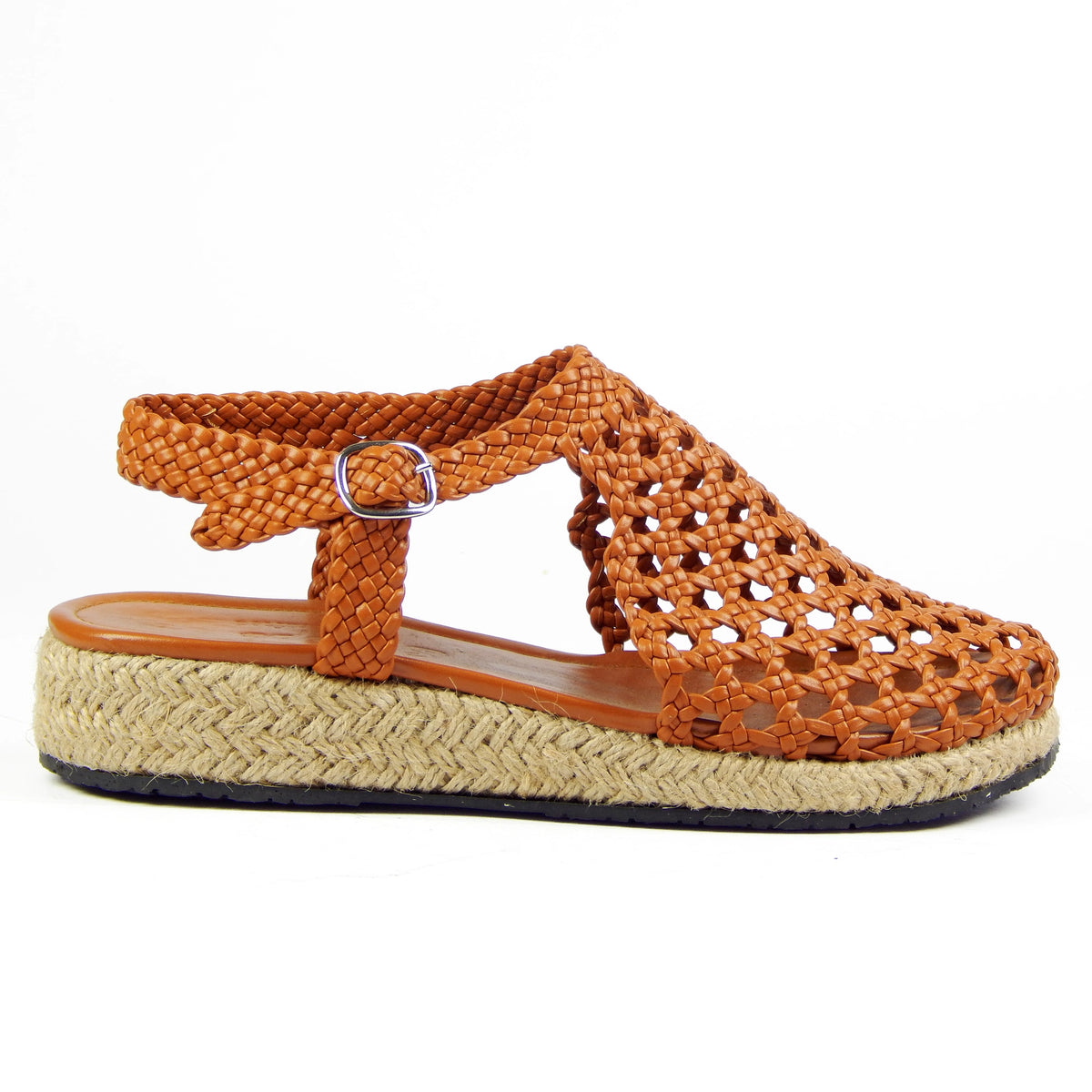 Handwoven Wedge Sandals 3cm - Scarpe