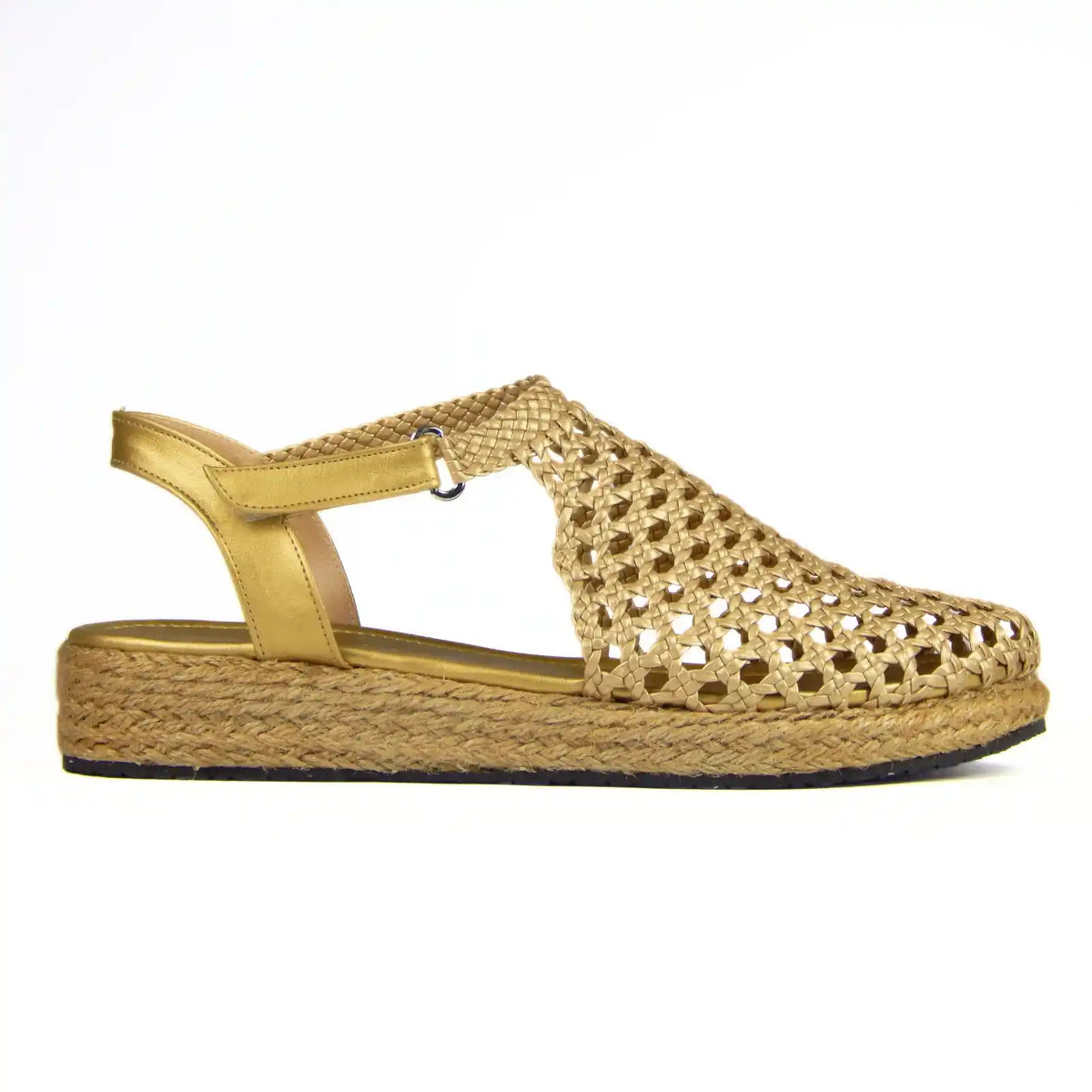 Handwoven Wedge Sandals 3cm - Scarpe
