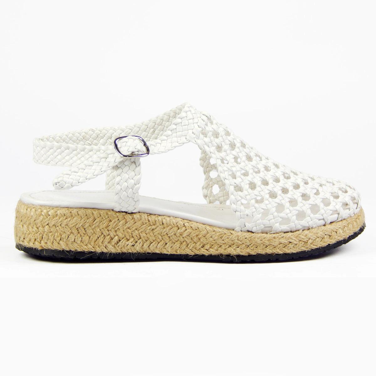 Handwoven Wedge Sandals 3cm - Scarpe