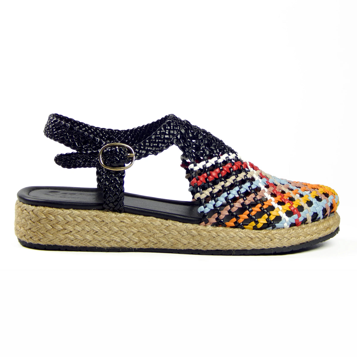Handwoven Wedge Sandal R303 3cm - scarpehandmade