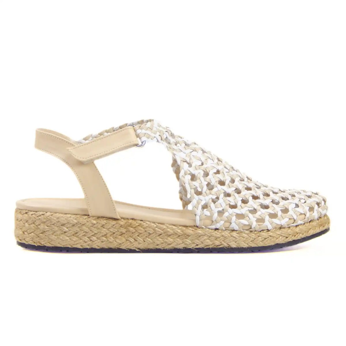 Handwoven Wedge Sandals R303 3cm - scarpehandmade