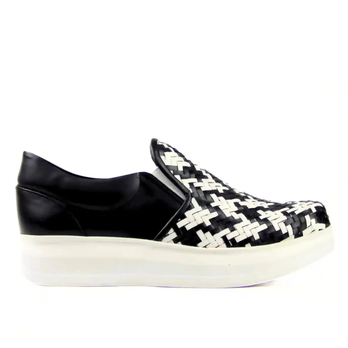 Hand - Braided Sneakers with 2 Straps - scarpehandmade