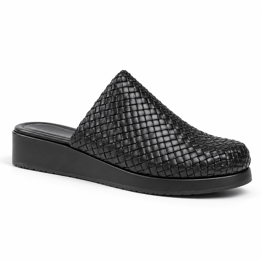Sabot wedge 3cm, photo 2 - Scarpe Handmade