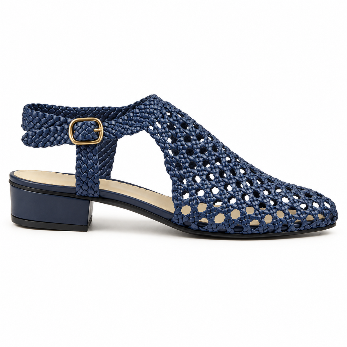 Vesba hand braided sandals with a 2 cm heel, photo 45 - Scarpe Handmade