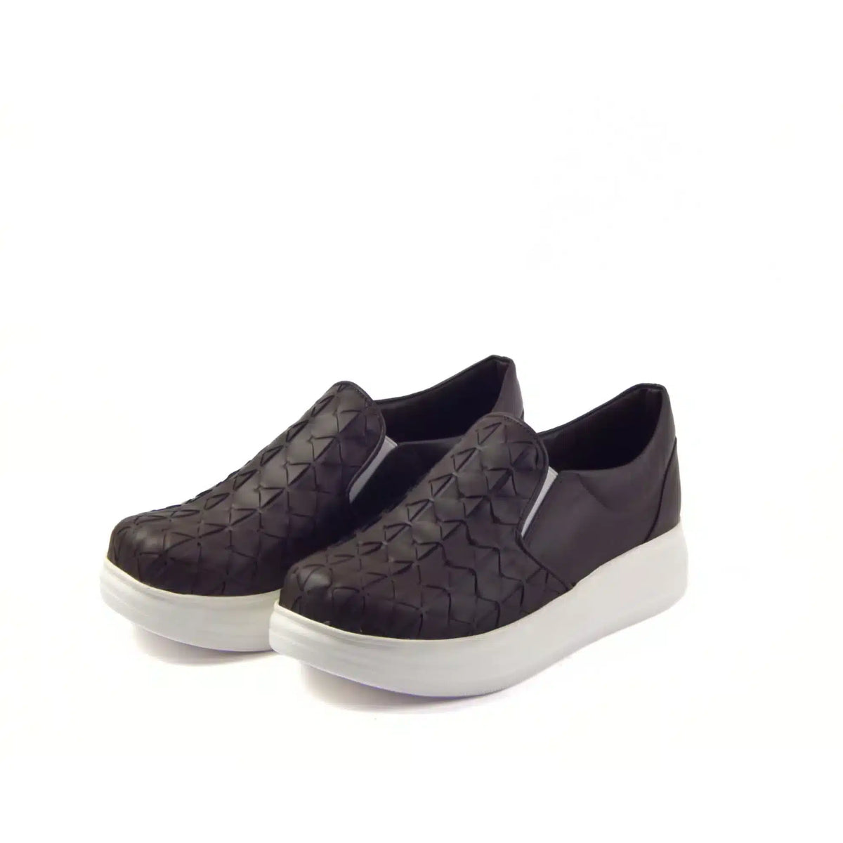 Hand - Braided Sneakers with 2 Straps - scarpehandmade