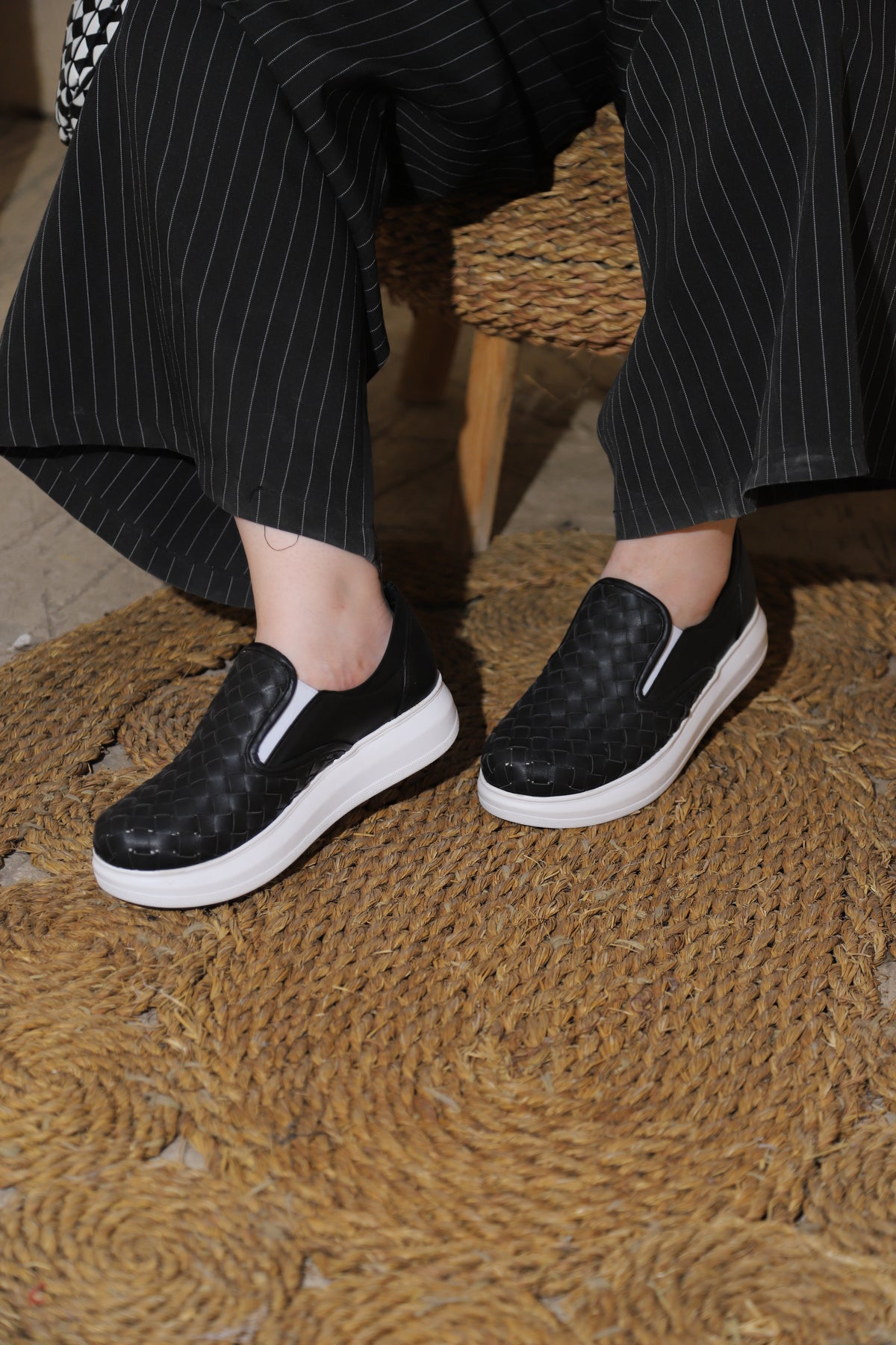 Aura Woven Slip-On