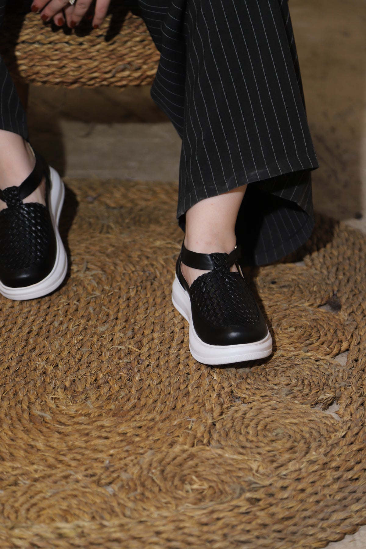 Raya handwoven platform sneakers, photo 44 - Scarpe Handmade