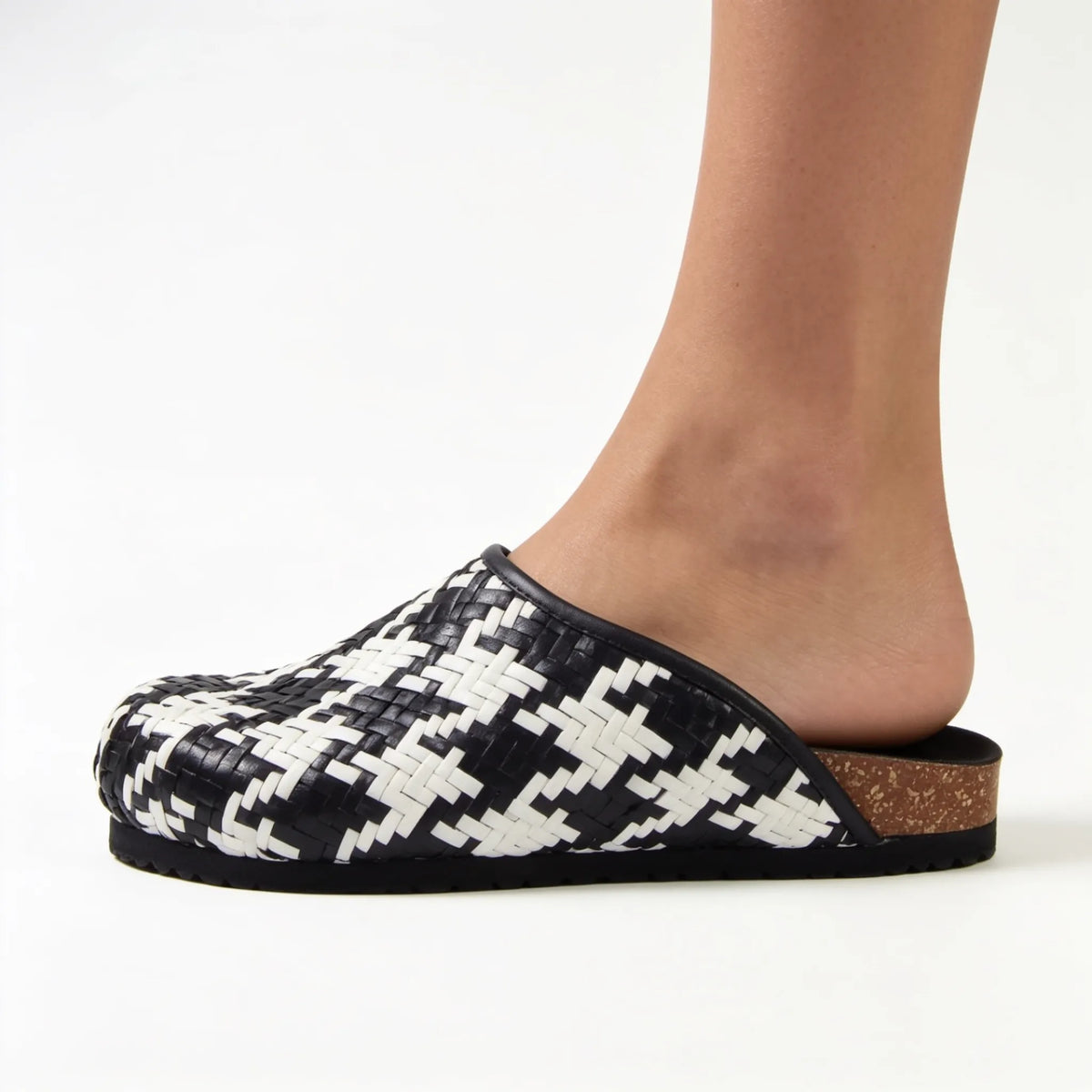 Houndstooth Clogs R1070 - Scarpe