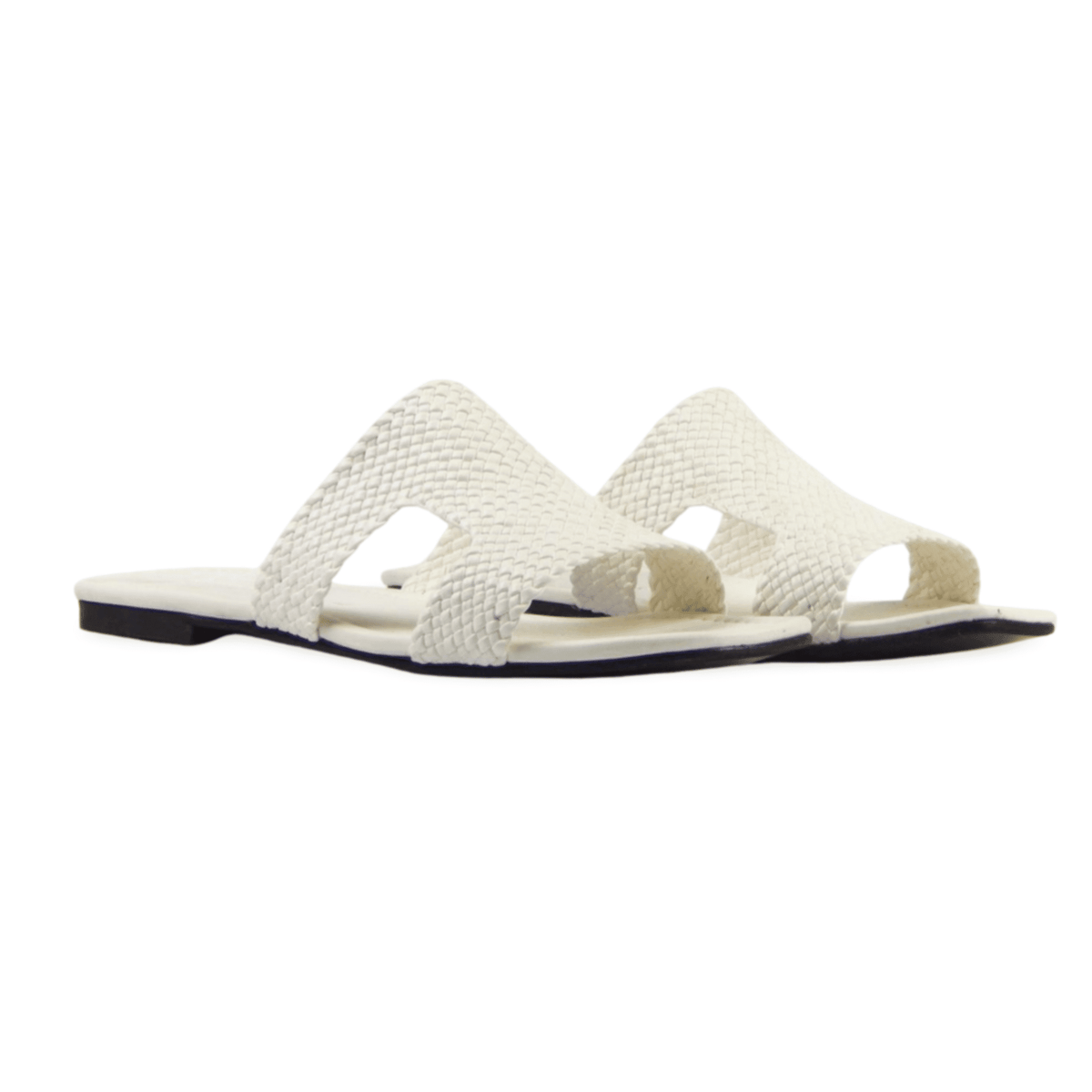 Soleil Weave Slides R100, photo 3 - Scarpe Handmade