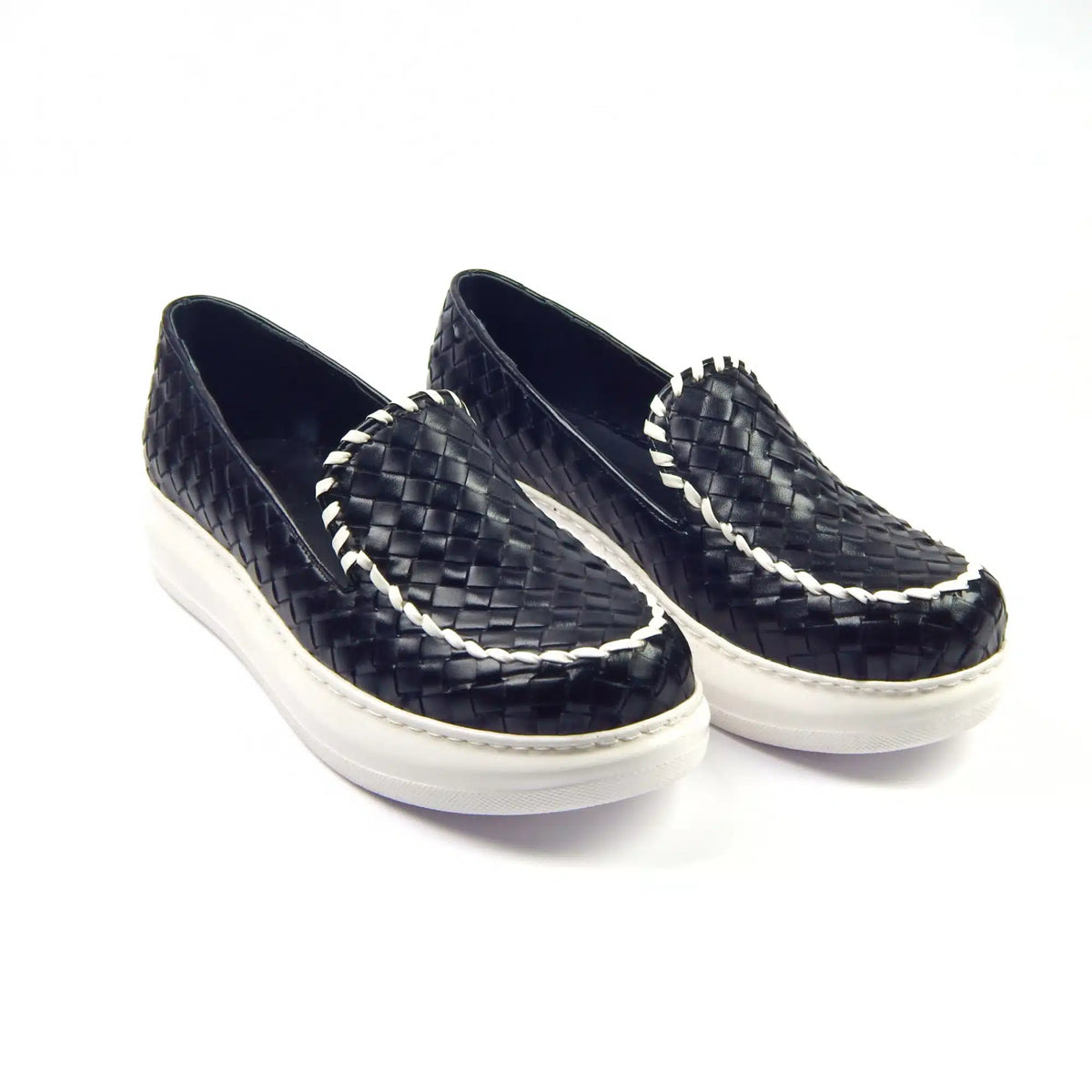 Handwoven Closed Sneakers R911, photo 4 - Scarpe Handmade