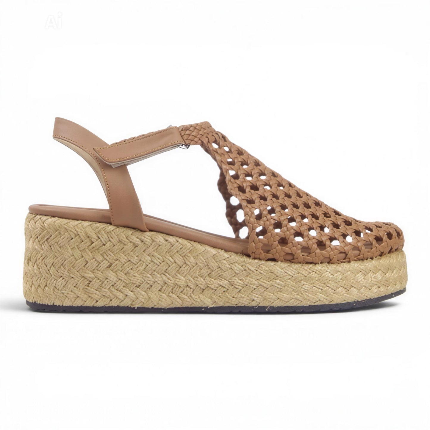 Braided Platform Sandals R503 6cm - scarpehandmade