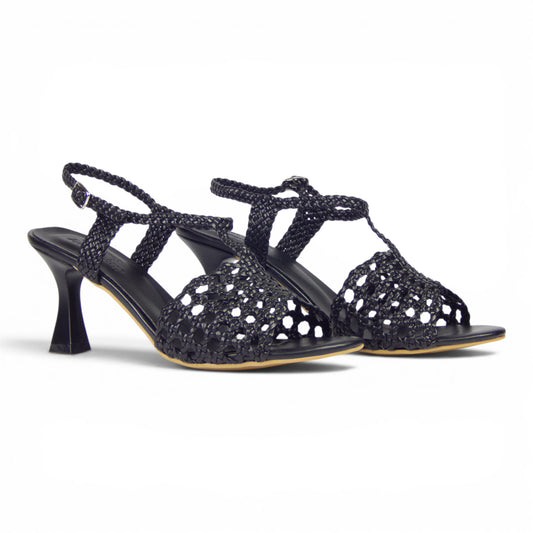 Talia Interwoven Slingback Heeled Sandals R1550
