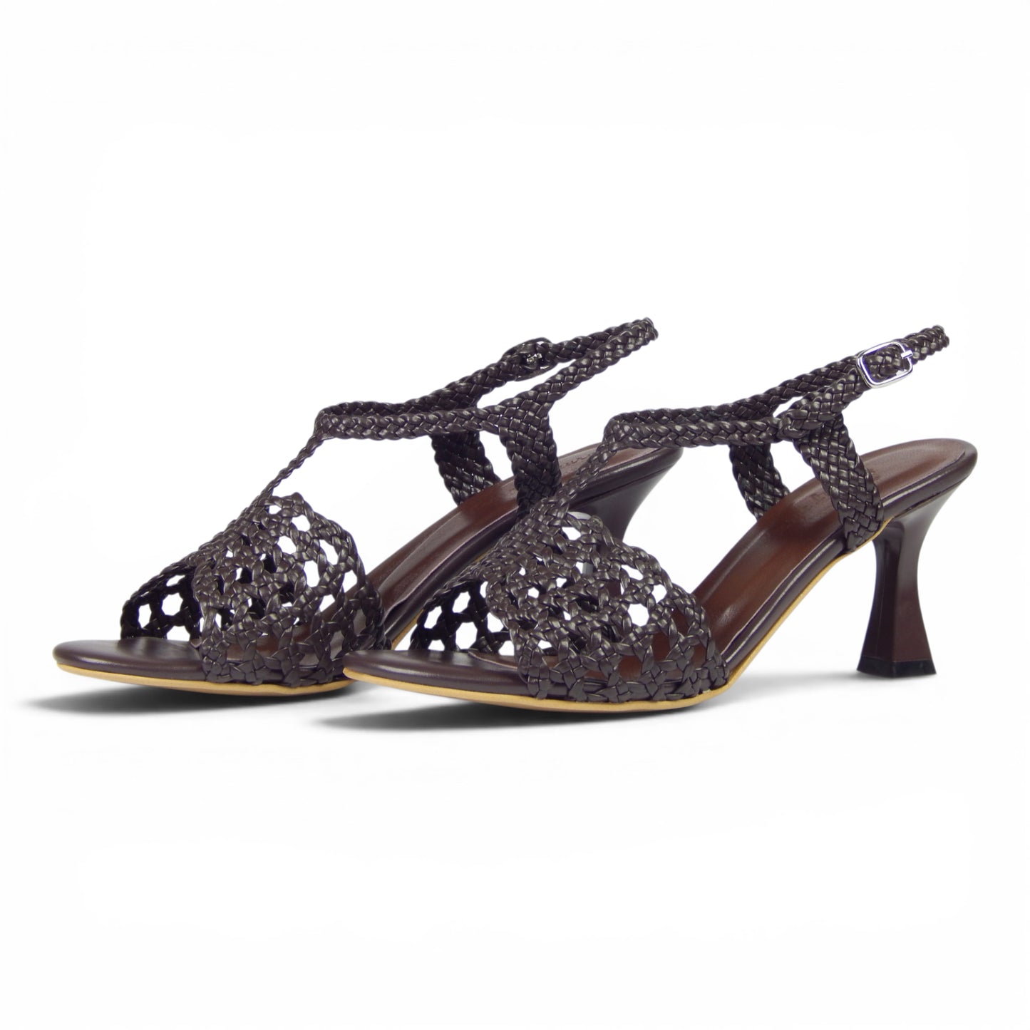 Talia Interwoven Slingback Heeled Sandals R1550