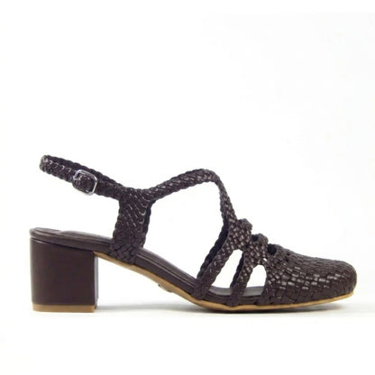 Black Riviera Sandals 5cm R5518