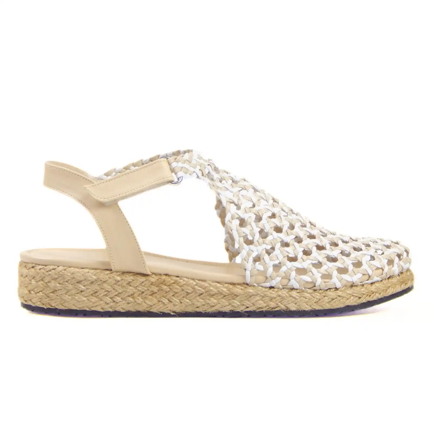 Handwoven Wedge Sandals R303 3cm - scarpehandmade