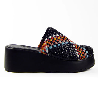 Sabot wedge 6cm R544 - scarpehandmade