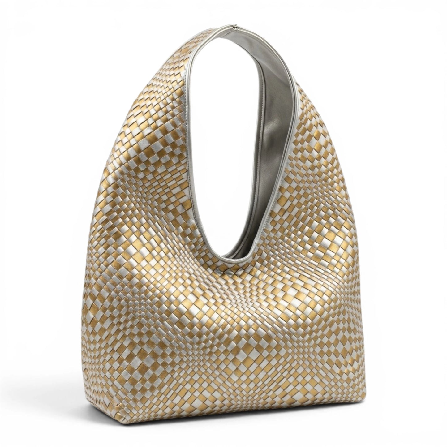 Silver & Gold Wave Bag