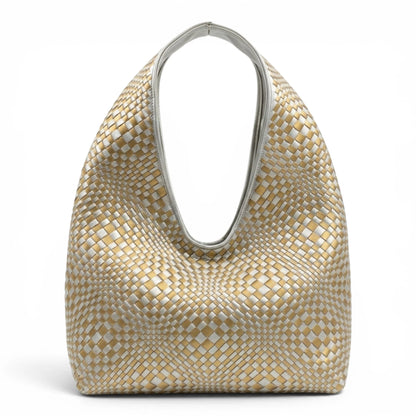 Silver & Gold Wave Bag