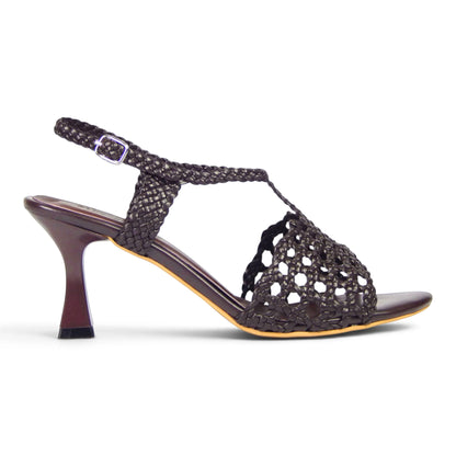 Talia Interwoven Slingback Heeled Sandals R1550
