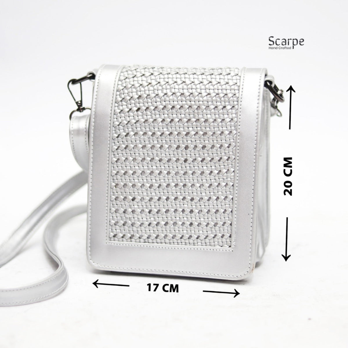 The Braided Vertical Satchel