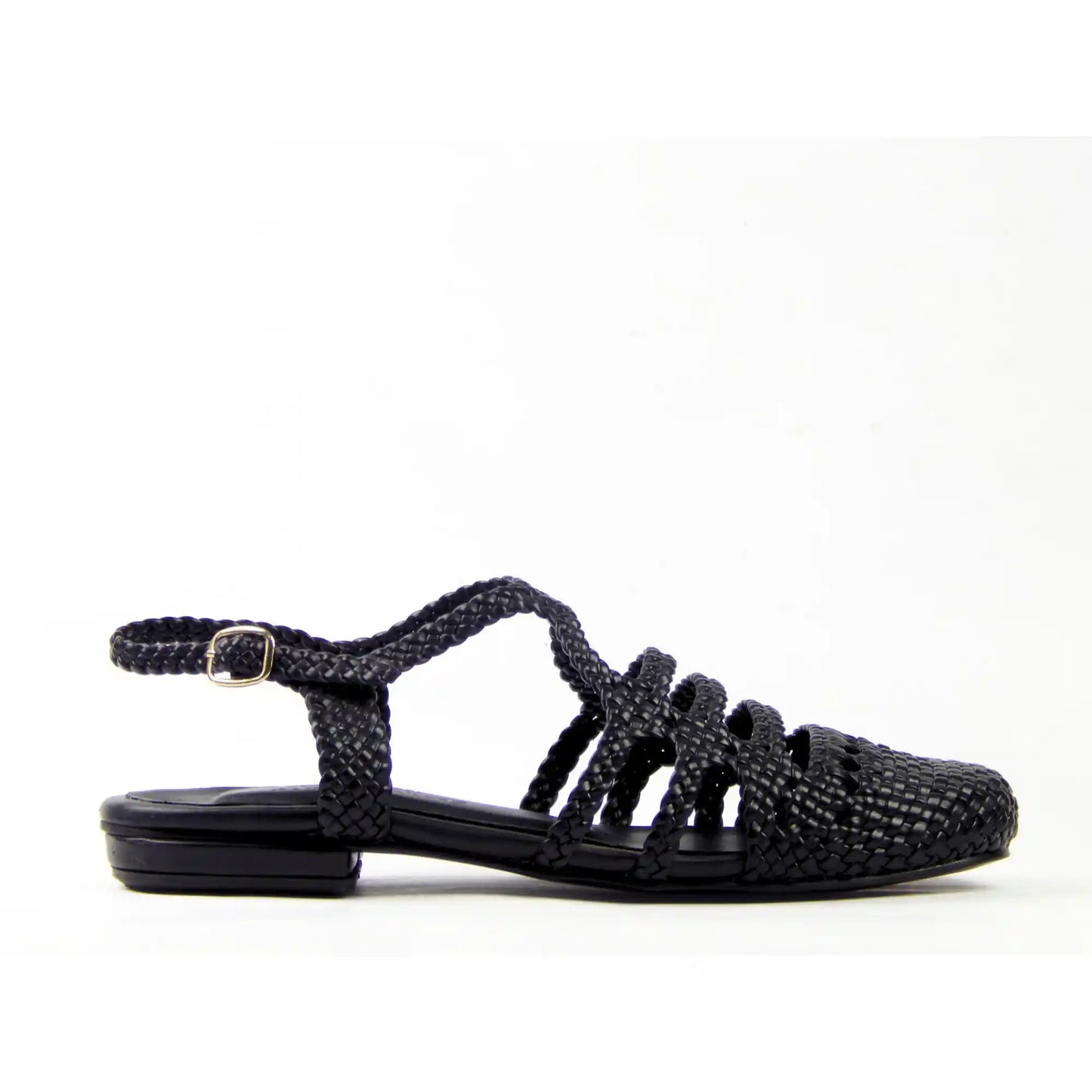 Black Riviera Sandals 2cm R2218