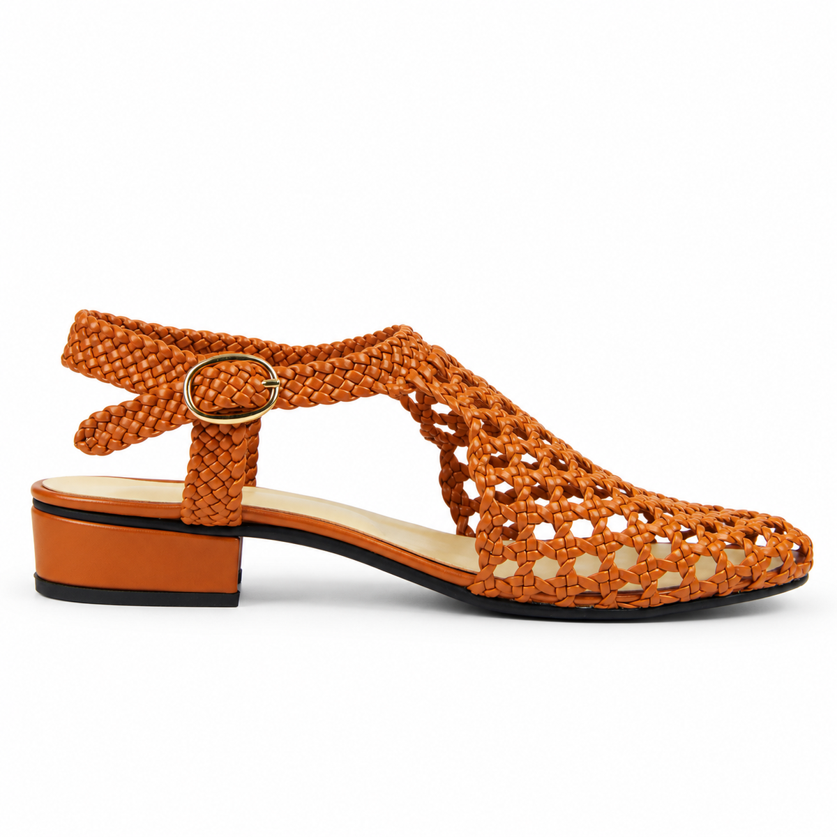 Vesba hand braided sandals with a 2 cm heel, photo 34 - Scarpe Handmade