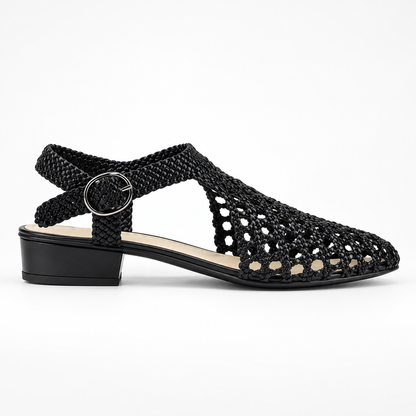 Vesba hand braided sandals with a 2 cm heel, photo 49 - Scarpe Handmade