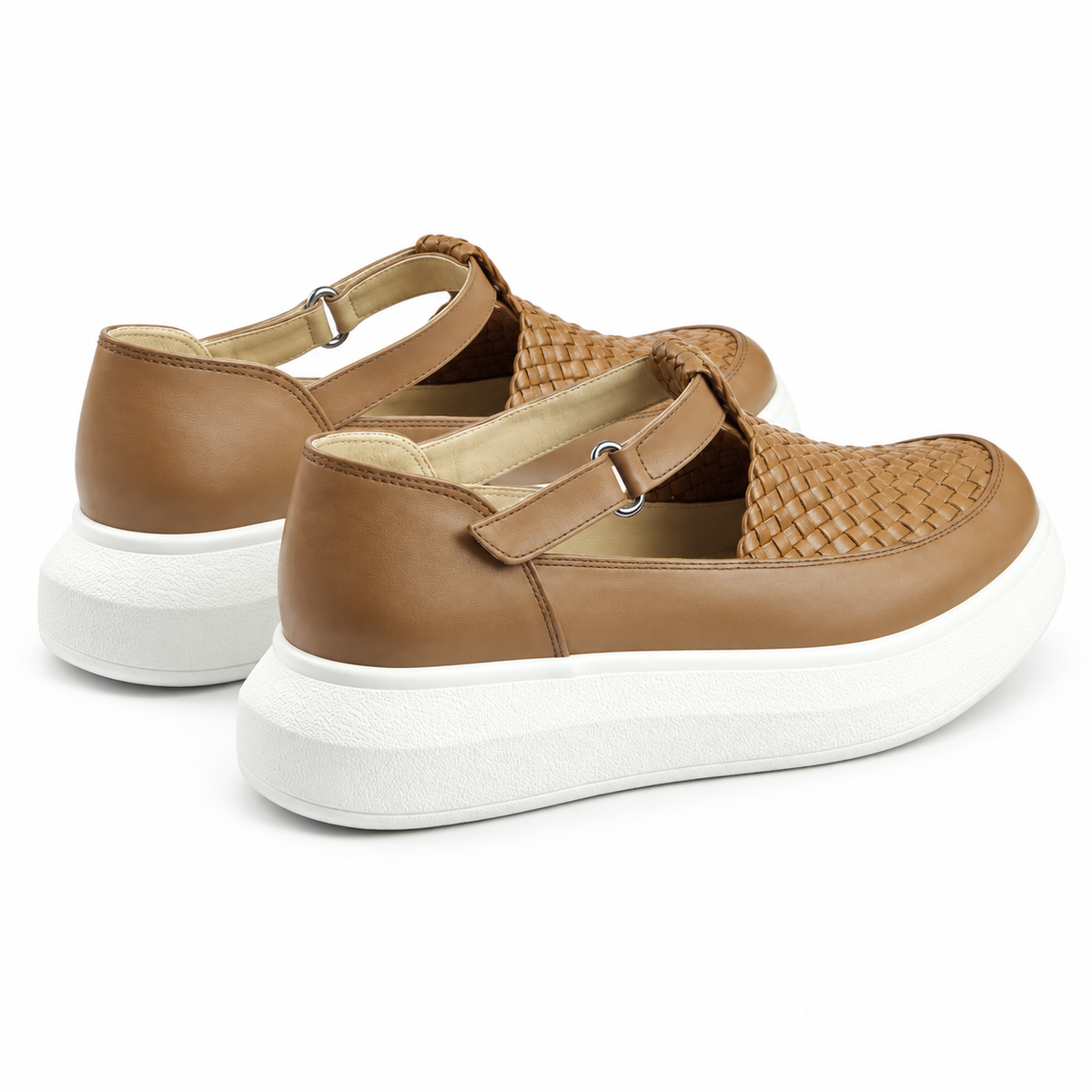 Raya handwoven platform sneakers, photo 22 - Scarpe Handmade