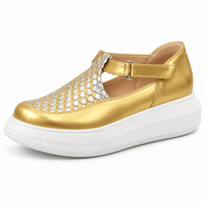 Raya handwoven platform sneakers, photo 30 - Scarpe Handmade
