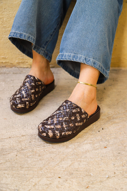 Sabot wedge 3cm, photo 36 - Scarpe Handmade
