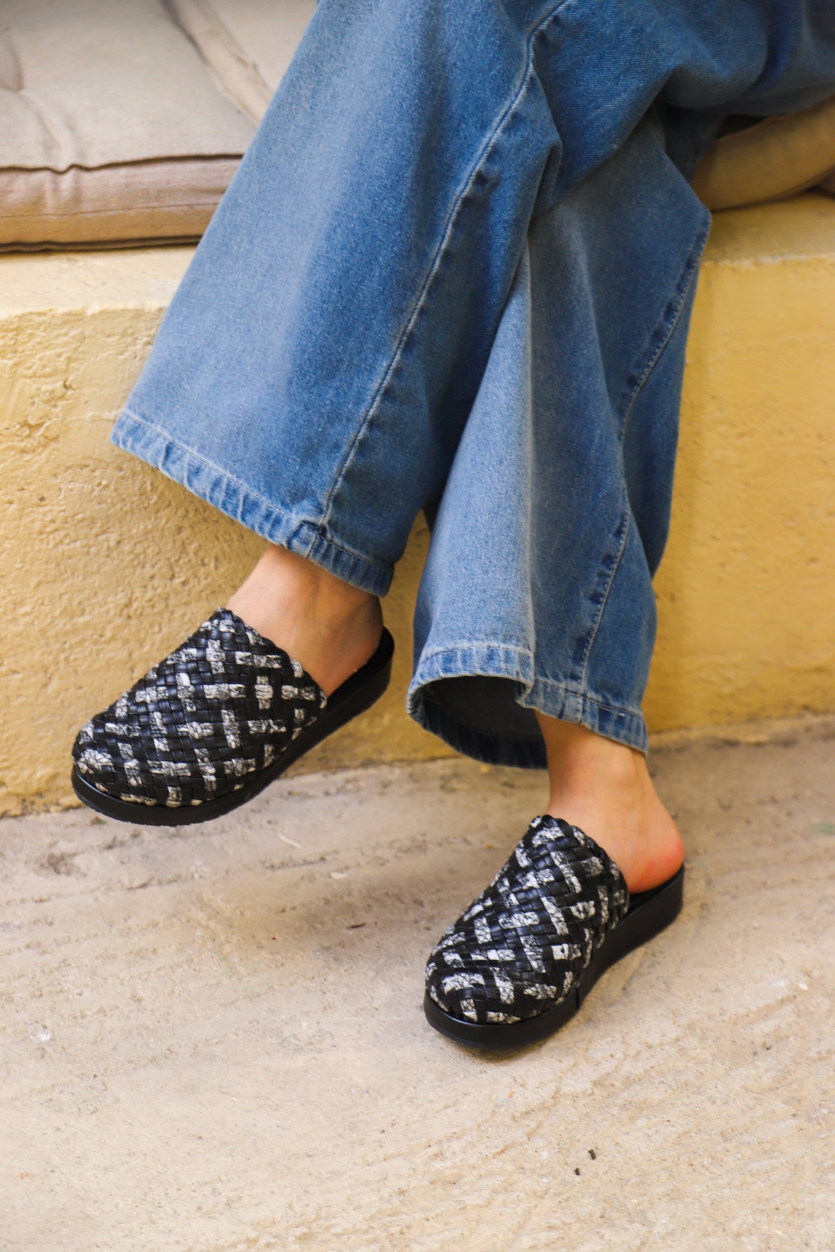 Sabot wedge 3cm, photo 47 - Scarpe Handmade