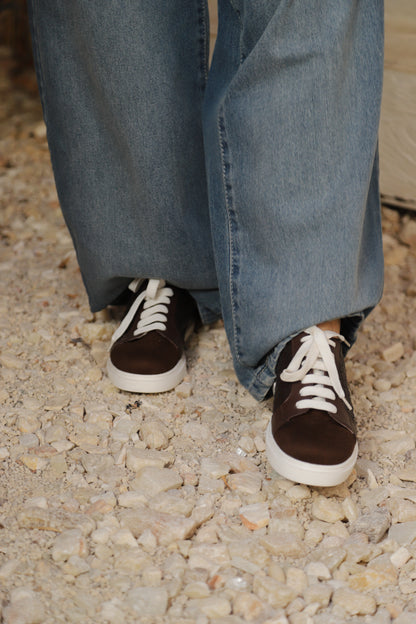 Metallic Woven Fashion Sneakers