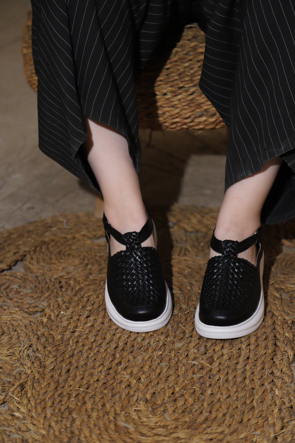 Raya handwoven platform sneakers, photo 48 - Scarpe Handmade