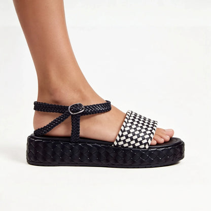 Metallic Cross‑Ankle Espadrille R415