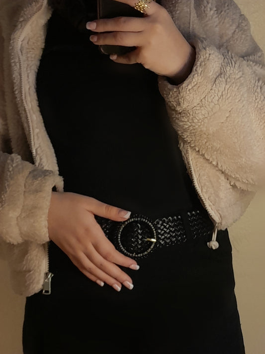 Braided Circle Belt