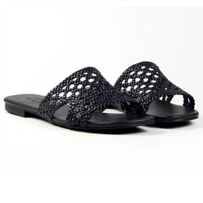 Black Weave R105 - Genuine Leather, photo 2 - Scarpe Handmade