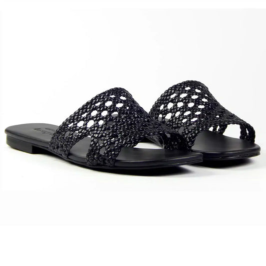 Black Weave R105 - Genuine Leather, photo 2 - Scarpe Handmade