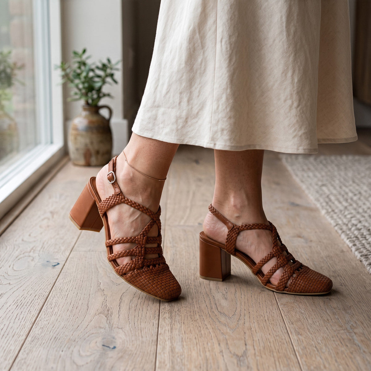 havan Riviera Sandals 7cm - worn pair - Scarpe