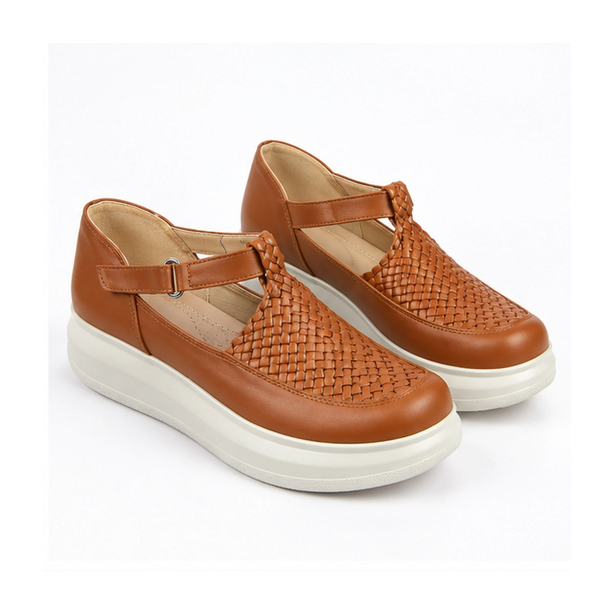 Raya handwoven platform sneakers, photo 19 - Scarpe Handmade