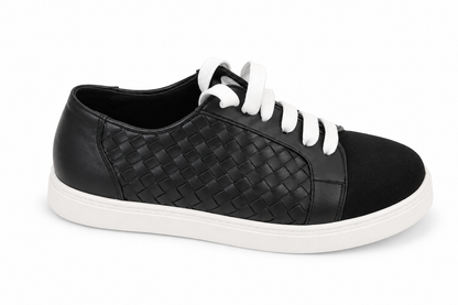 Metallic Woven Fashion Sneakers