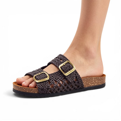 Brown Urban Step Clogs R2055